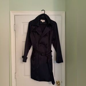 Women’s Navy Michael Kors Trench Coat
